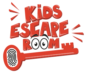 KIDS ESCAPE ROOM logo poticanje mašte i zabave za djecu i najmlađe